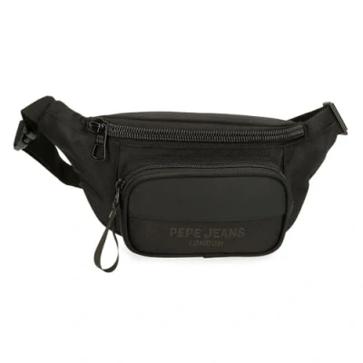 Abbildung von Pepe Jeans Bromley Gürteltasche, Schwarz, 30 x 13 5 cm, Polyester, Talla única, Hüfttasche