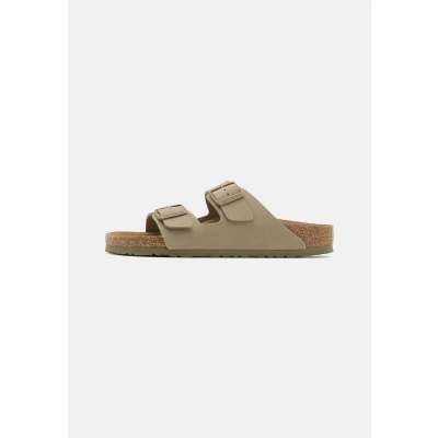 Abbildung von Birkenstock Arizona Narrow Unisex Hausschuh, Größe: 44, Faded khaki Schuhe