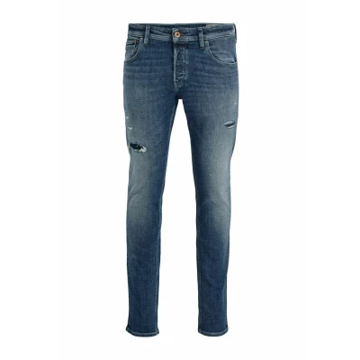Abbildung von Jack &amp; Jones Jeans Slim Fit, Herren, Größe: 32x32, Blue denim