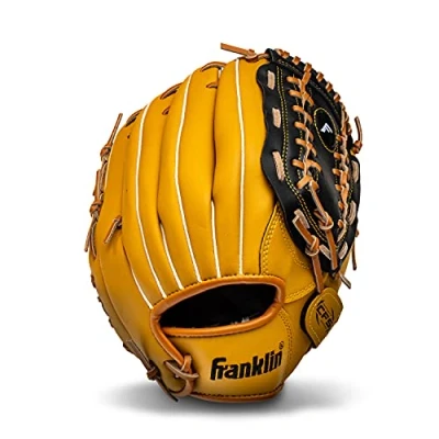 Abbildung von Franklin Sports Field Master Series Baseball Handschuhe, Unisex, Mehrfarbig