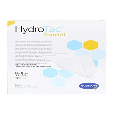 Abbildung von Hydrotac comfort Schaumverband 8x8 cm steril