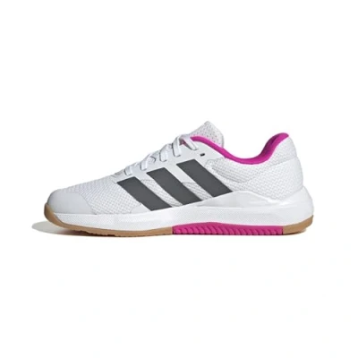 Abbildung von adidas Damen Dropset Base Training Shoes, Cloud White/Grey Five/Shock Pink, 43 1/3 EU