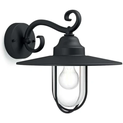 Abbildung von Philips myGarden Wandaussenleuchte Pasture, 60w, schwarz