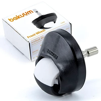 Abbildung von BAKUUM Vorderrad für iRobot Roomba Serie 500, 600, 700, 800, 900, e5, i7, omnidirektionales Rad, Ersatzteil Staubsaugerroboter, geeignet alle Böden.