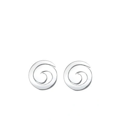 Abbildung von Elli Spiral Ohrringe, Damen, Größe: One Size, Silberfarben