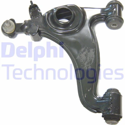 Abbildung von DELPHI TC1108 Querlenker mit Trag /Führungsgelenk links, unten Längslenker Stahlblech MERCEDES BENZ: 190