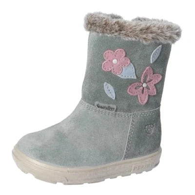 Abbildung von RICOSTA Mädchen Winterstiefel UMI, Kinder Lauflernschuhe, Weite: Mittel, lose Einlage, Sympatex, Outdoor Kinderschuhe, Stiefel, Salbei (570), 26 EU