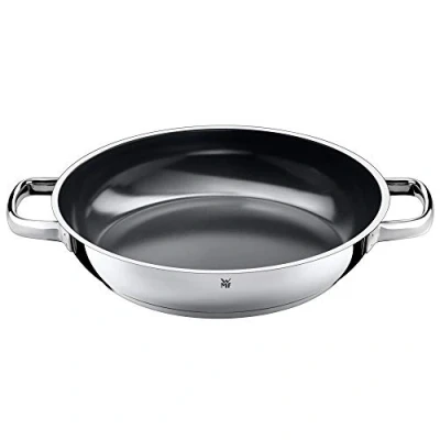 Abbildung von WMF Durado Servier / Bratpfanne 28 cm Induktion, Cromargan Edelstahl beschichtet, Keramikbeschichtung, backofenfest
