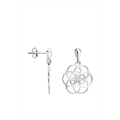 Abbildung von Sofia Milani Flower Ornament Ohrringe goldcoloured, Damen, Größe: One Size, Gold coloured