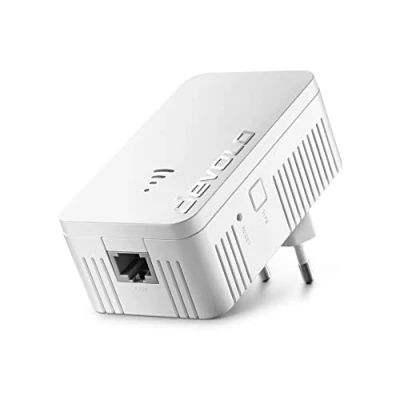 Abbildung von devolo WiFi 5 Repeater 1200, WLAN Repeater, bis zu 1.200 Mbit/s, Verstärker, Access Point, Extender, 1x LAN Anschluss, weiß