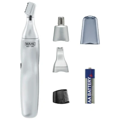 Abbildung von Wahl 5545 2416 Personal Trimmer 3 in 1 Nasen und Ohrenhaartrimmer Set, abwaschbar, batteriebetrieben