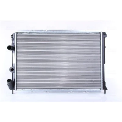 Abbildung von NISSENS 63938A Kühler, Motorkühlung Aluminium 585 397 32 Kühlrippen mechanisch gefügt RENAULT: Scénic 1, Megane 1 Cabriolet, Scenic
