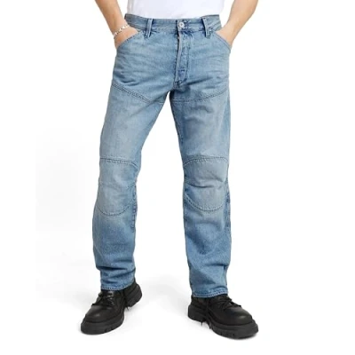 Abbildung von G STAR Regular Elwood Unisex Jeans Relaxed Fit, Größe: 29x32, Faded brilliant blue