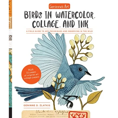 Abbildung von Geninne&#039;s Art: Birds in Watercolor, Collage, and Ink: A field guide to art techniques observing the wild