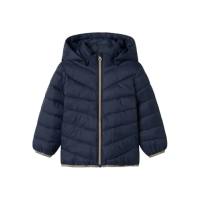 Abbildung von NAME IT Mädchen NMFMONEY Jacket PB Steppjacke, Blau, 110
