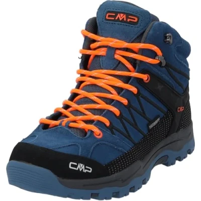 Abbildung von CMP Kids Rigel Mid Shoe Wp Trekking Schuhe, Dusty Blue Flash Orange, 29 EU