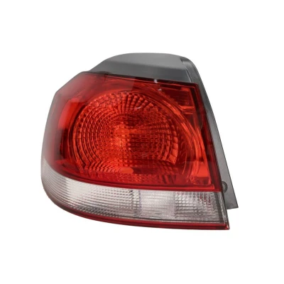 Abbildung von TYC 11 11434 01 2 Rückleuchte links äusserer Teil chrom ohne Lampenträger VOLKSWAGEN: GOLF 6