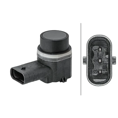 Abbildung von HELLA 6PX 358 141 771 Parksensoren VOLKSWAGEN: Passat B6 Saloon, Variant, B7 AUDI: A6 C7 Avant, A8 D4