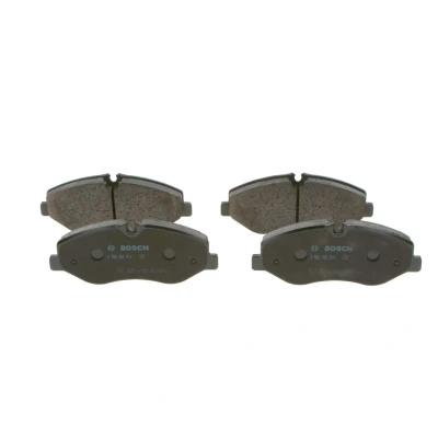 Abbildung von BOSCH 0 986 494 914 Bremsbelagsatz Low Metallic ohne Anti Quietsch Blech MERCEDES BENZ: Vito Tourer, V Class, Van
