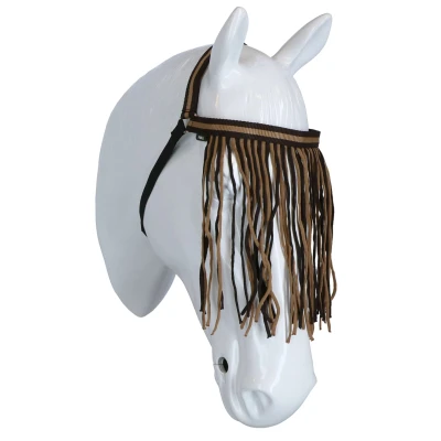 Abbildung von Horka Fliegenstirnband Braun Pony
