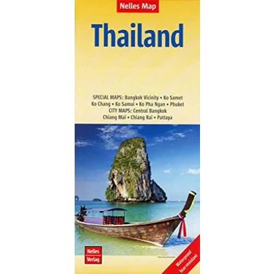 Abbildung von Nelles Map Landkarte Thailand: 1:1.500.000 reiß und wasserfest; waterproof and tear resistant; indéchirable et imperméable; irrompible &amp; impermeable (Nelles Map: Strassenkarte)