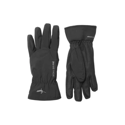 Abbildung von Sealskinz Unisex Allwetter Wasserdichter Leichtgewichtiger Handschuh Schwarz, M