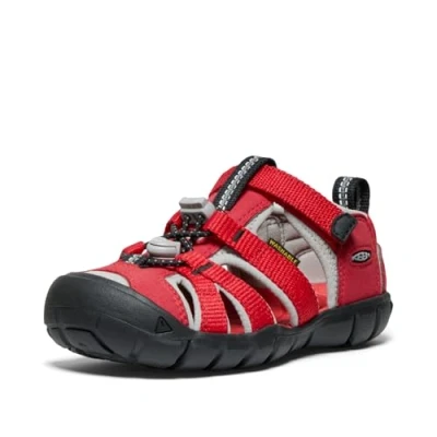 Abbildung von Keen Seacamp Unisex Trekkingsandale für Kinder, Größe: 32/33, Red Schuhe