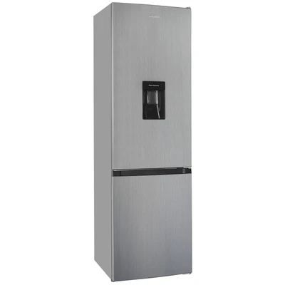 Abbildung von exquisit Kühl /Gefrierkombination »KGC265 70 WS 040D weiss«, KGC265 inoxlook, 179,5 cm hoch, 55 breit