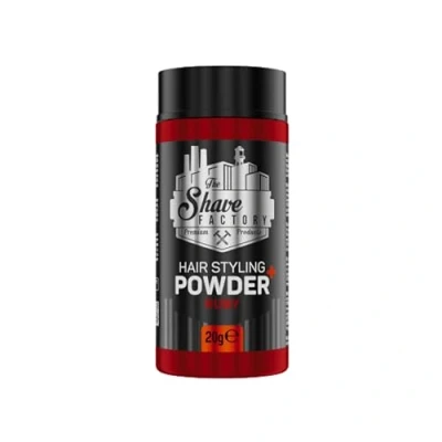 Abbildung von The Shave Factory Ultra Hold Hair Styling Powder Professionelles Haar Puder für langanhaltende Fixierung, Volumen Boost und gestyltes 20g (Ruby)