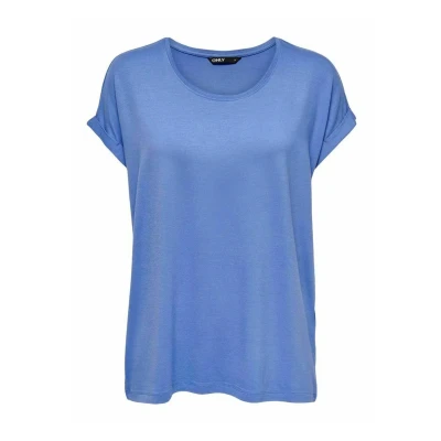Abbildung von ONLY Moster Oneck NOOS JRS Tshirt basic, Damen, Größe: XS, Blue yonder