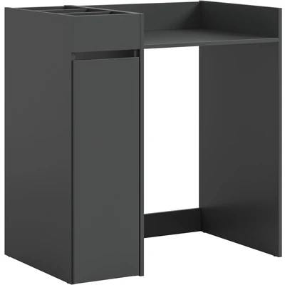 Abbildung von welltime Badmöbel Set »FALAS, TOPSELLER!, 2 teilig, Hauswirtschaftsraum Set, Breite 95 cm«, (Set, St., bestehend aus: Waschmaschinenumbauschrank und Standregal), Kombination, Waschmaschinenumbau, Waschmaschinenschrank, Wäschekammer