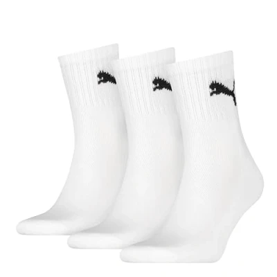 Abbildung von PUMA Basic Short Crew Unisex Sporsocken im Farbmix. 9 Paar (43 46 Paar, weiß)