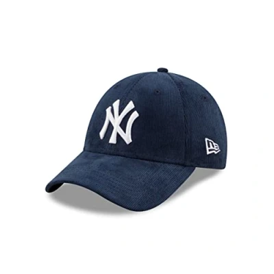 Abbildung von New Era York Yankees MLB Cap 9Forty Basecap verstellbar Kappe Baseball Cord Damen blau One Size