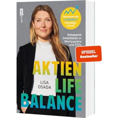 Abbildung von Aktien Life Balance: Entspannt investieren in Wertpapiere und ETFs mit @Aktiengram Ausgezeichnet dem Comdirect Finanzblog Award