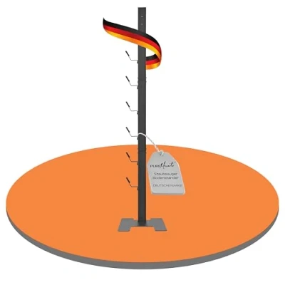 Abbildung von PureMounts Staubsauger Ständer Halterung kompatibel mit Dyson Gen5, V15, V12, V11, V10, V8, V7, V6 Serien, Bodenständer, Zubehör Halter, Schwarz
