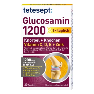 Abbildung von Tetesept Glucosamin 1200 Filmtabletten