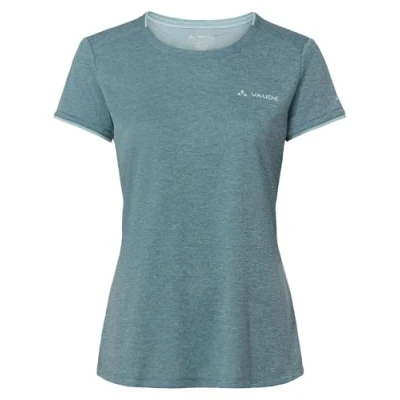 Abbildung von VAUDE Essential T Shirt für Damen in nordic blue, Größe 40 Schnelltrocknendes &amp; pflegeleichtes Sport Shirt, Atmungsaktives Outdoor mit Rundhals, Ideal Fahrradreisen, Wandern Trekking