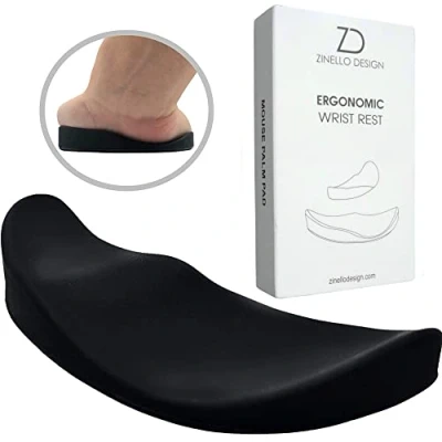 Abbildung von Ergonomisches Handgelenkstütze, Mauspad und Computer Tastatur, bewegliches Kissen für entworfen von Ärzten zur Linderung Handschmerzen Karpaltunnelsyndrom