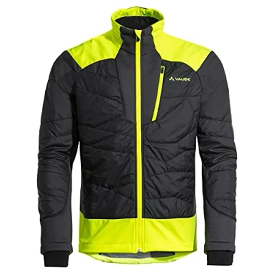 Abbildung von Vaude MENS Minaki Jacket Outdoorjacke, Herren, Größe: Small, Black/yellow