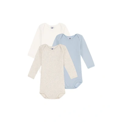 Abbildung von Petit Bateau A0BG2 Langarm Bodys Baby Jungen Variante 1 3 Monate