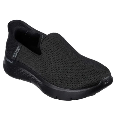 Abbildung von Skechers Hands Free Slip ins Go Walk Damenschuhe mit Flex Technologie, Schwarz, 37.5 EU Weit
