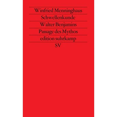 Abbildung von Schwellenkunde: Walter Benjamins Passage des Mythos (edition suhrkamp)
