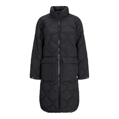 Abbildung von JJXX Jxsena Quilted COAT Wintermantel, Damen, Größe: XS, Black