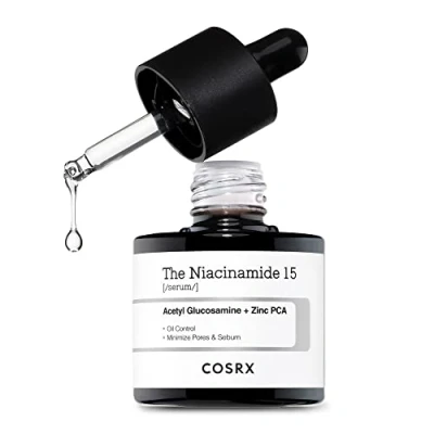 Abbildung von COSRX Niacinamide 15% Gesichtsserum, Verkleinert vergrößerte Poren, Beruhigt Rötungen, Korrigierende Behandlung von Verfärbungen, 20 ml, Nicht an Tieren getestet, Korean Skincare