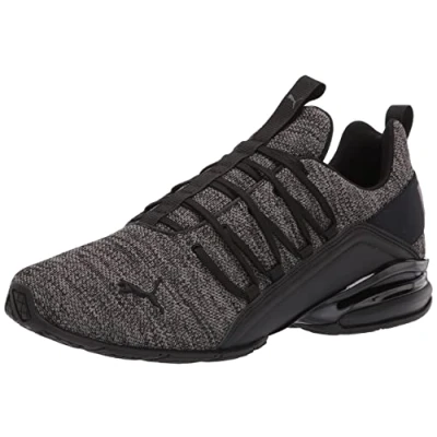 Abbildung von PUMA Herren Axelion Laufschuh, Multi Black Castlerock, 43 EU