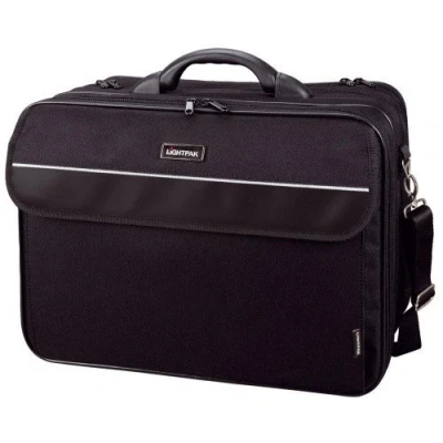 Abbildung von Lightpak 46075 Multifunktionstasche Corniche, aus Nylon, schwarz, 44