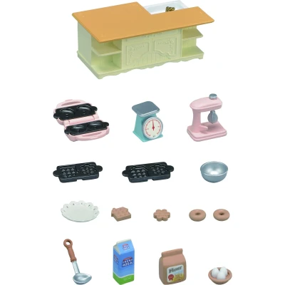 Abbildung von Sylvanian Families Einrichtung MÖBEL MiniKüche für Kinder, Größe: One Size, Multi coloured
