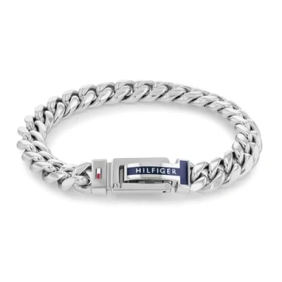 Abbildung von Tommy Hilfiger Armband, Herren, Größe: One Size, Silber
