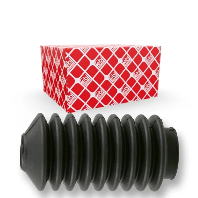 Abbildung von FEBI BILSTEIN 03319 Lenkmanschette Gummi Vorderachse links, rechts VOLKSWAGEN: Polo II Coupe, Hatchback