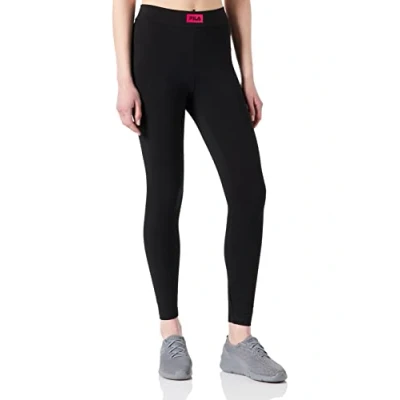 Abbildung von Fila Bayonne Leggings Hosen, Damen, Größe: Small, Black
